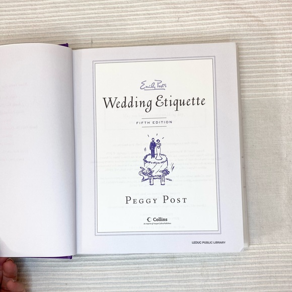 Emily Post's Wedding Etiquette 5th (fifth) edition - Hardcover - Picture 6 of 16